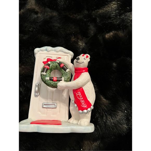 Coca Cola Holiday 997 Coca Cola Polar Bear Christmas Figurines